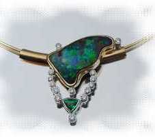 Rowarn Luder Second Place Yowah Designer Jewellery Opal Competition 2011